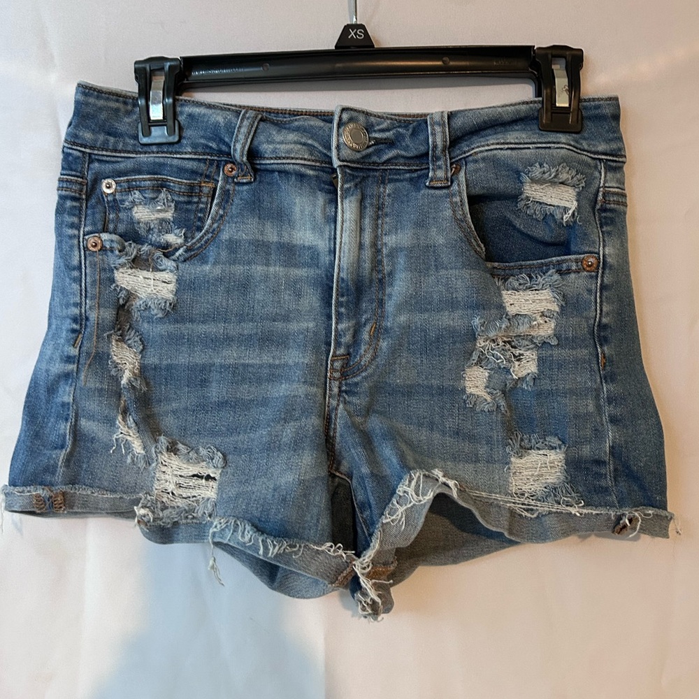 American Eagle Distressed Denim Shorts
